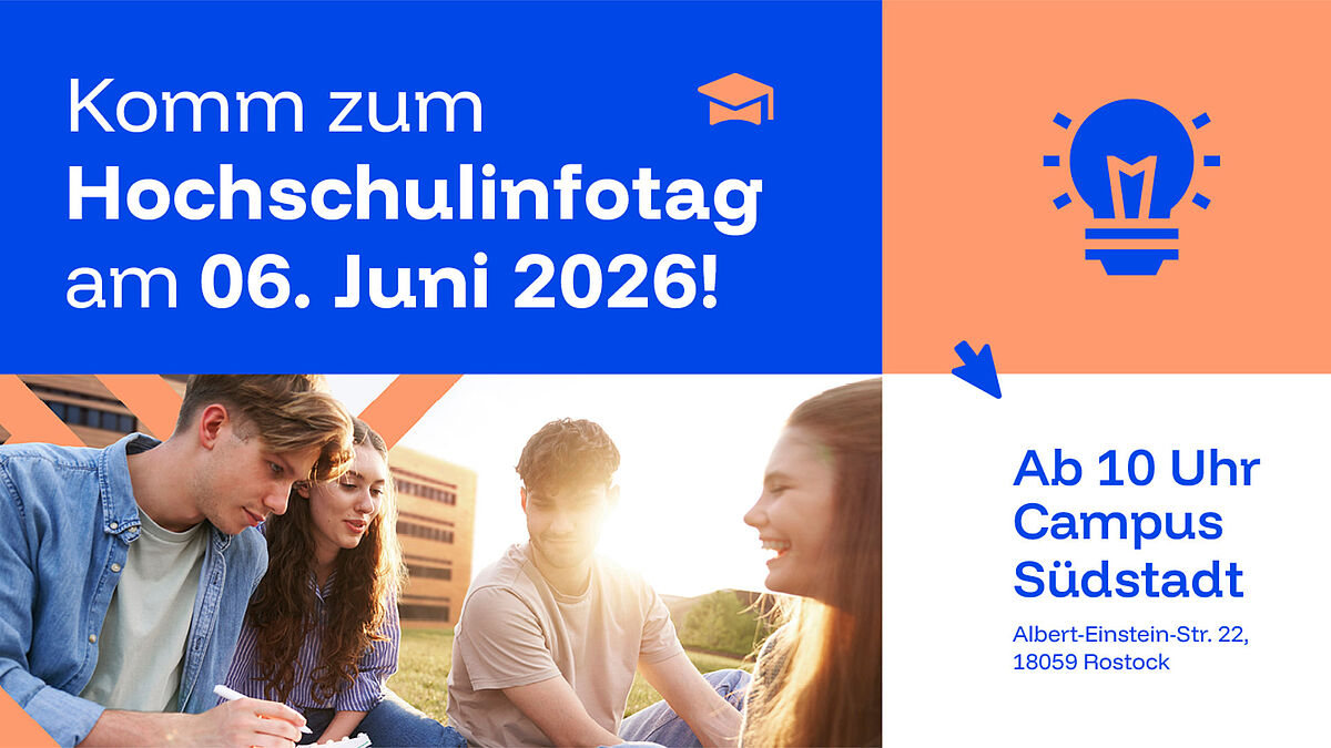 Informiere dich am 06. Juni zum Chemie-Studium in Rostock