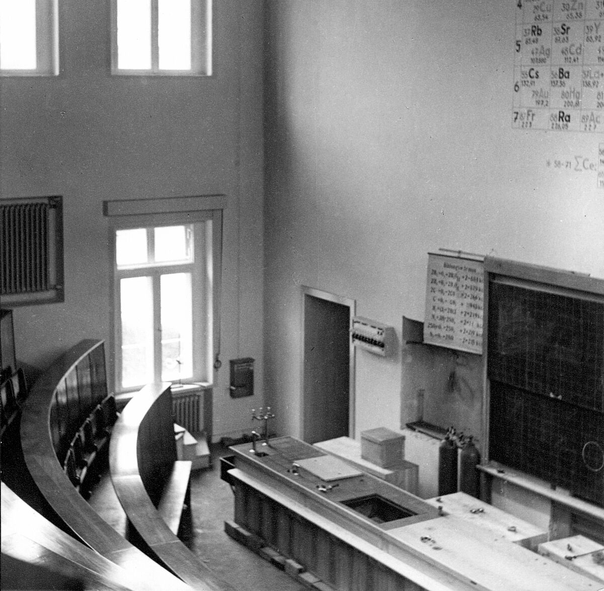 Blick in den Großen Hörsaal (1950er-Jahre)